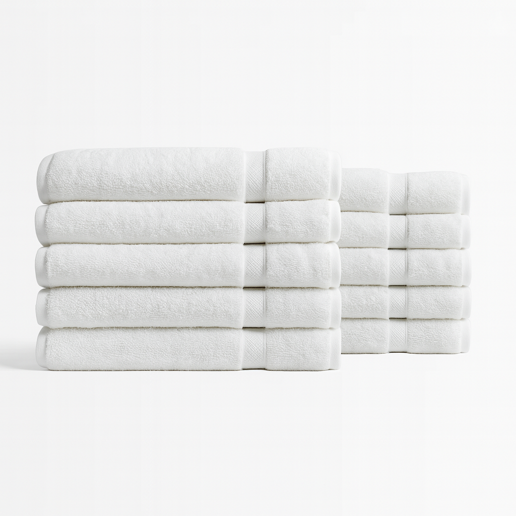 Ultrasoft Egyptian Cotton Hand Towels 10pcs (55x28in)