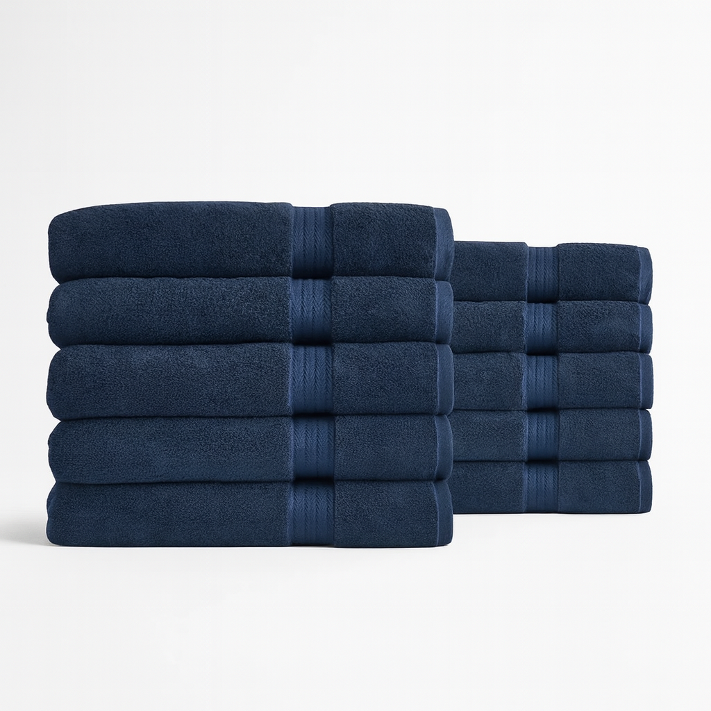 Ultrasoft Egyptian Cotton Hand Towels 10pcs (55x28in)
