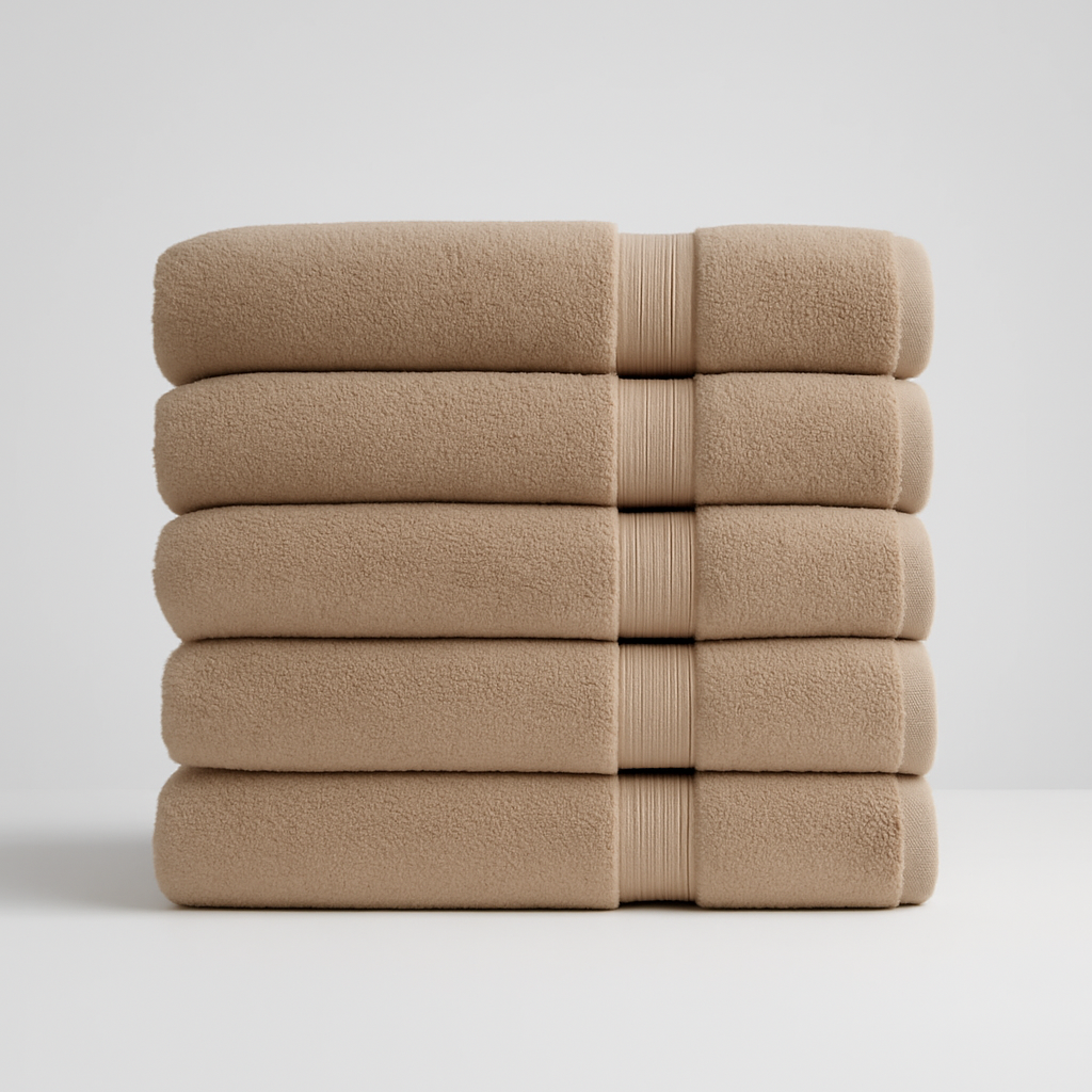Ultrasoft Egyptian Cotton Bath Towels 5pcs (55x28in)