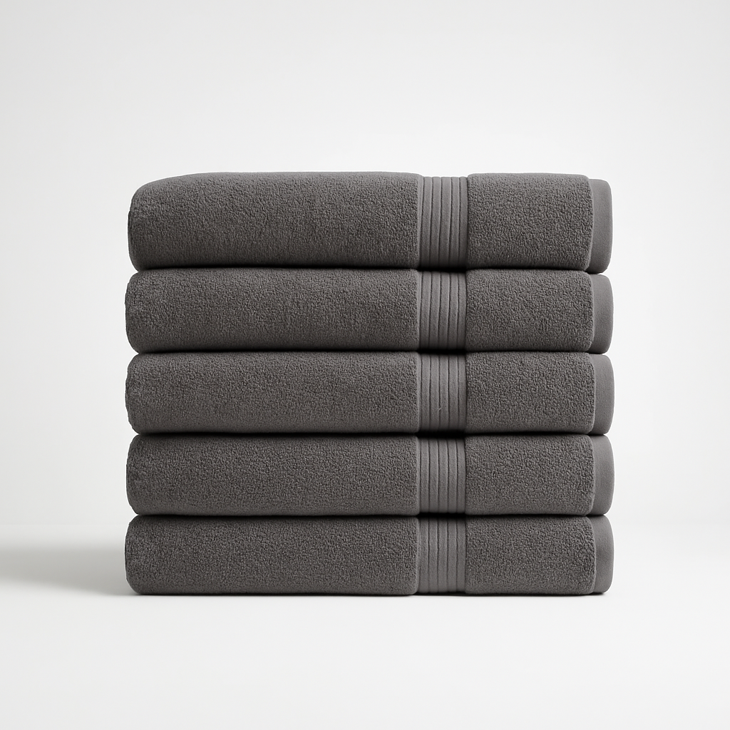 Ultrasoft Egyptian Cotton Bath Towels 5pcs (55x28in)