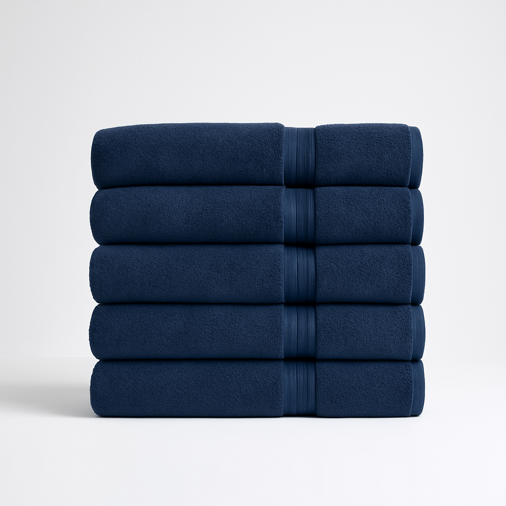 Ultrasoft Egyptian Cotton Bath Towels 5pcs (55x28in)
