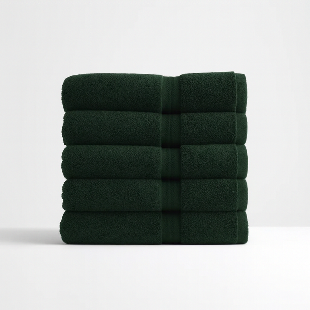Ultrasoft Egyptian Cotton Bath Towels 5pcs (55x28in)